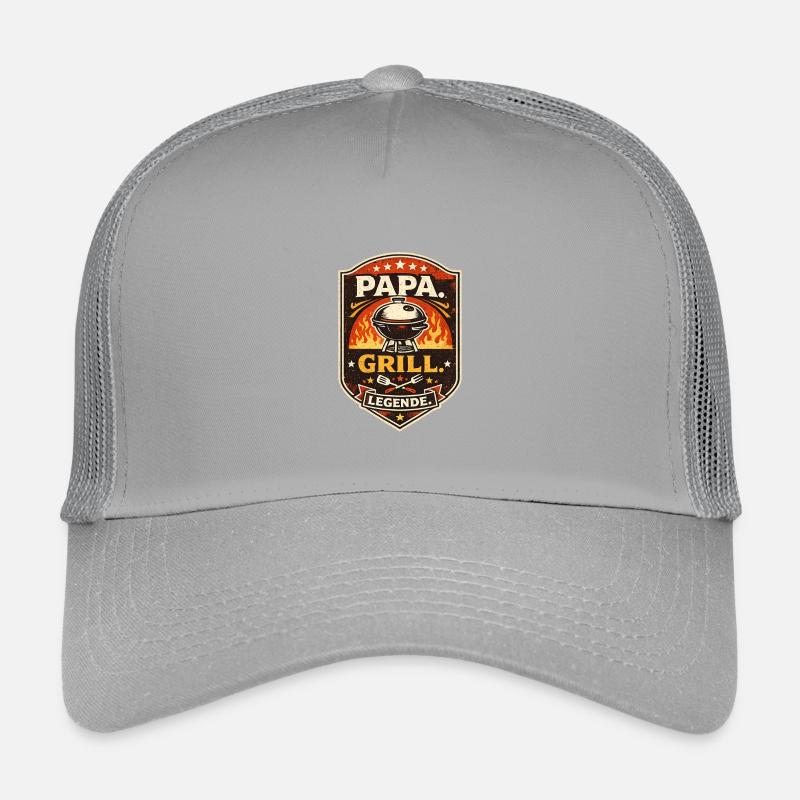 Papa Grill Legend – Gift for Grill Master Kids’ Trucker Cap