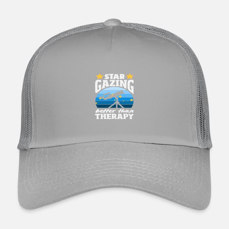 Stargazing is better than therapy Kids’ Trucker Cap