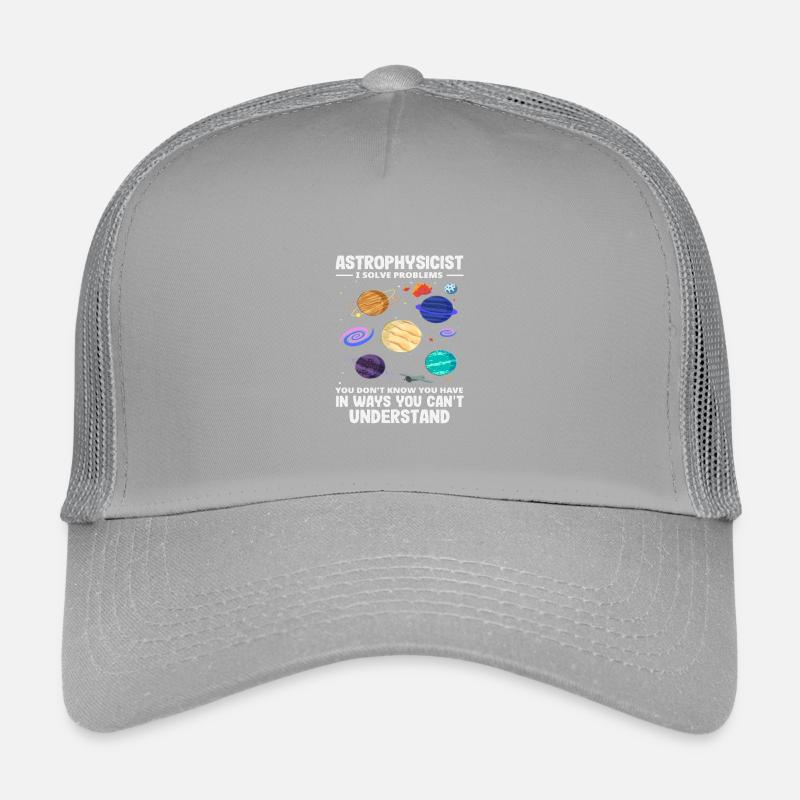 Astrophysicist Problem Solver Funny Saying Kids’ Trucker Cap