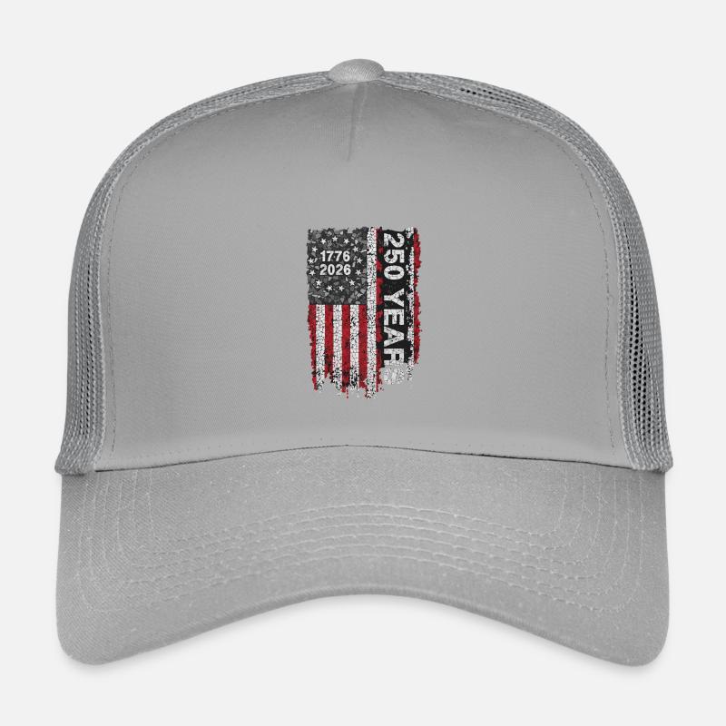 États-Unis 250 ans 1776-2026 Casquette trucker enfant