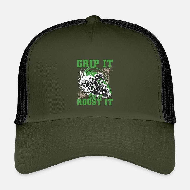 Quad ATV Garçons Hommes Quad Wheeler Casquette trucker enfant