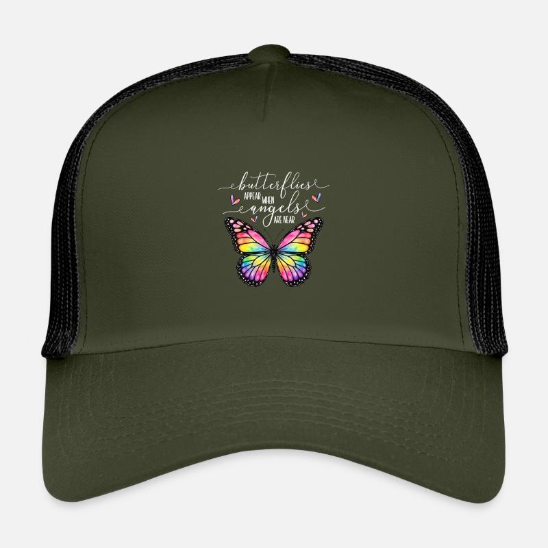 Graphique inspirant de fan papillon Casquette trucker enfant