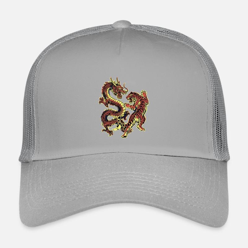 Dragon et Chinois Tigre Casquette trucker enfant