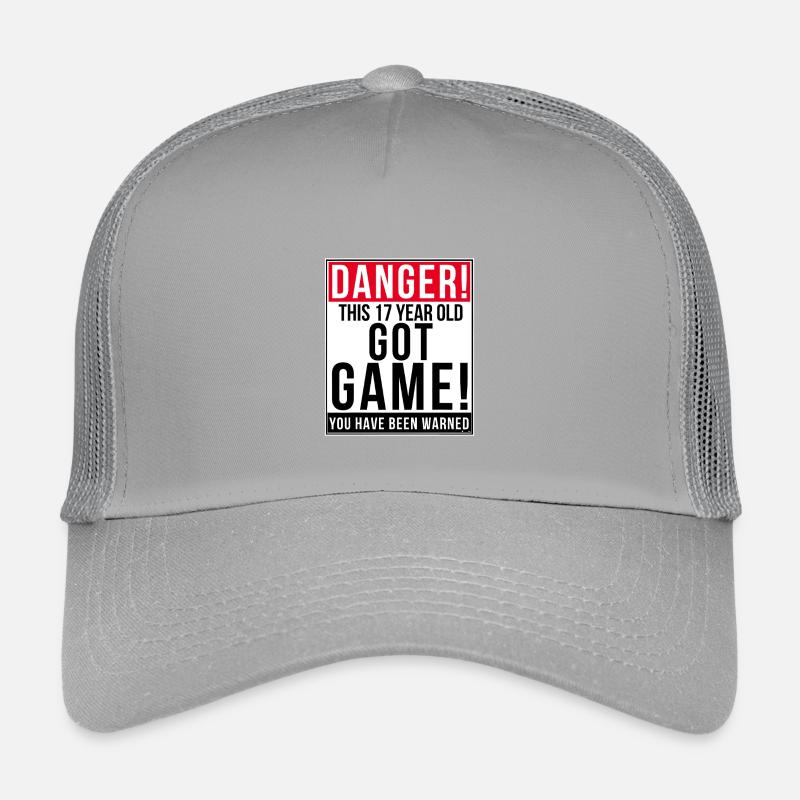 Danger : Seventeen Got Game Casquette trucker enfant
