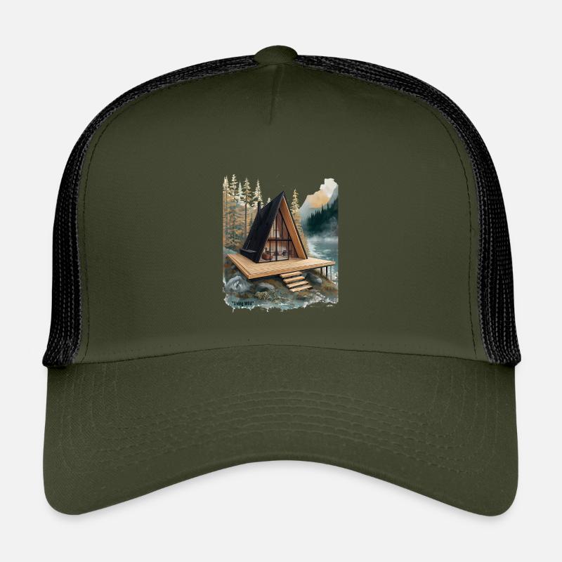 Retraite du lac Aframe Casquette trucker enfant