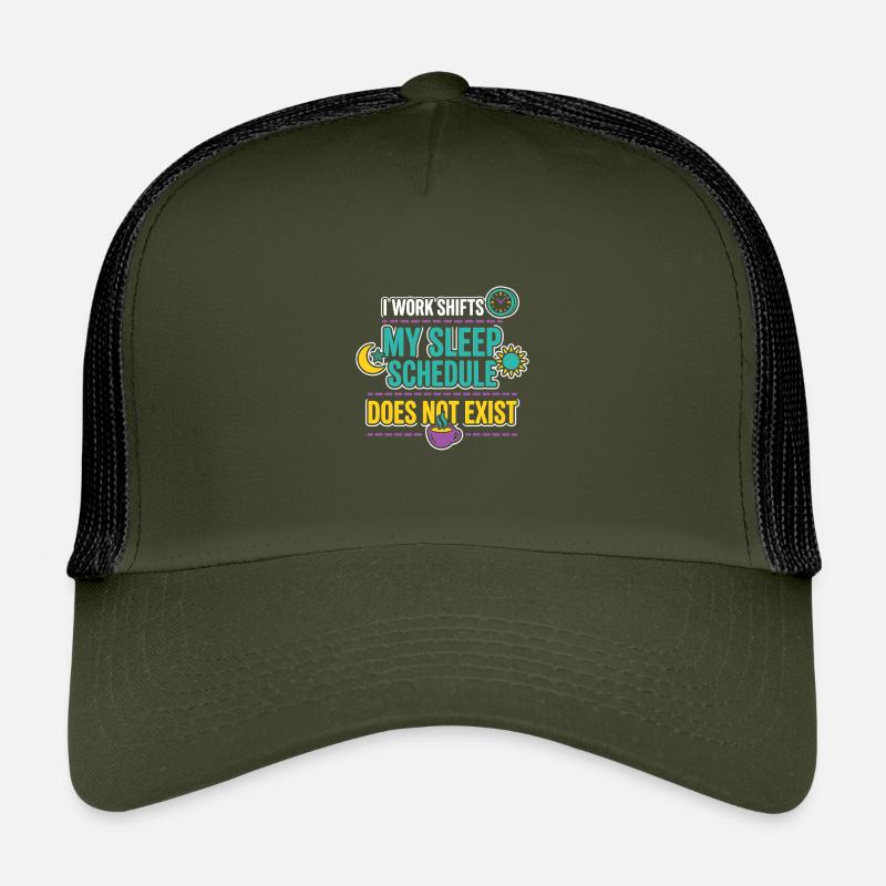 Night Shift Nurse, Tired Kids’ Trucker Cap