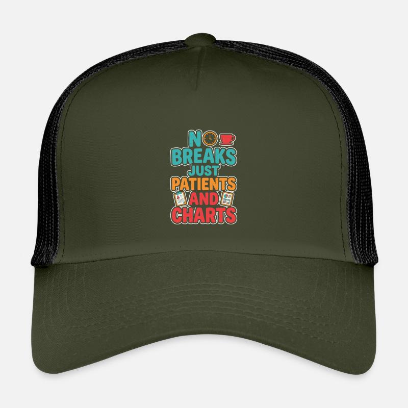 Infirmière de nuit, fatiguée Casquette trucker enfant
