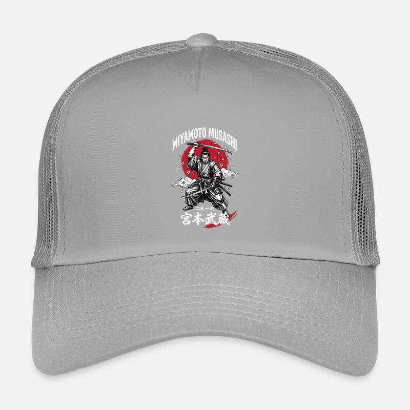 Miyamoto Musashi Samurai Motiv Kinder Trucker-Cap