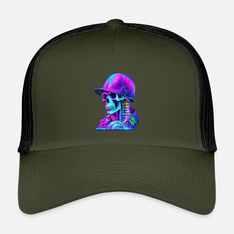 Skeleton with cap Kids’ Trucker Cap