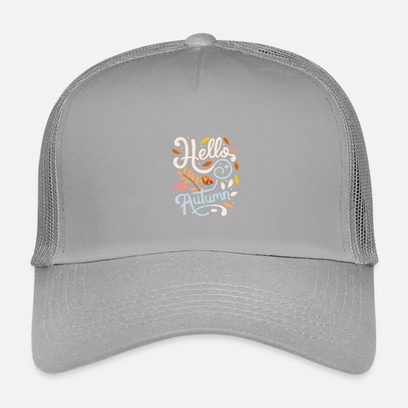 Hello Autumn Typography - Fall Fashion Kids’ Trucker Cap