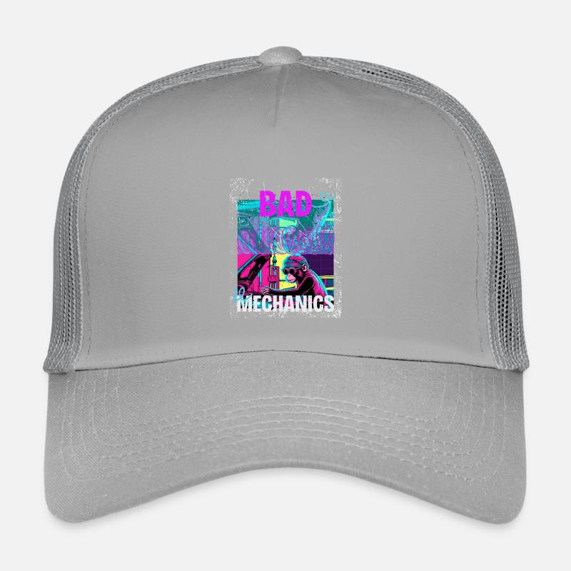 Mauvaise mécanique – Style Garage Singe Casquette trucker enfant