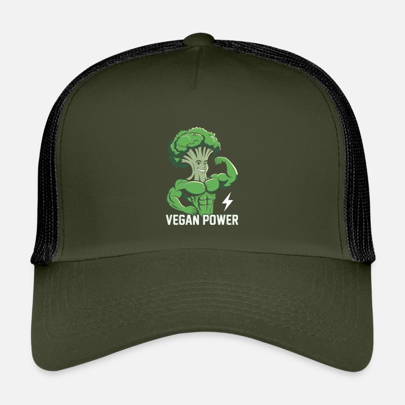 Vegane Power Kinder Trucker-Cap
