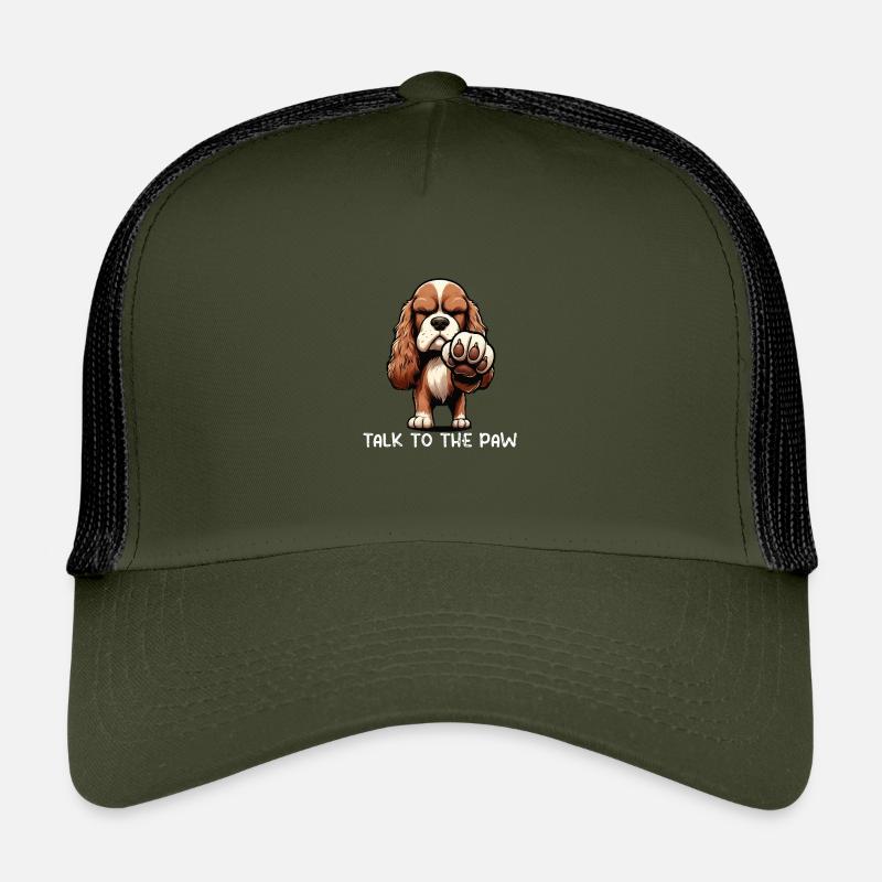 Parle au Paw Cocker Spaniel Cocker spaniel hund Casquette trucker enfant