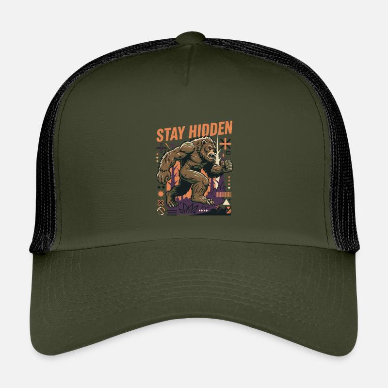 Reste caché Forêt des Gorilles Casquette trucker enfant