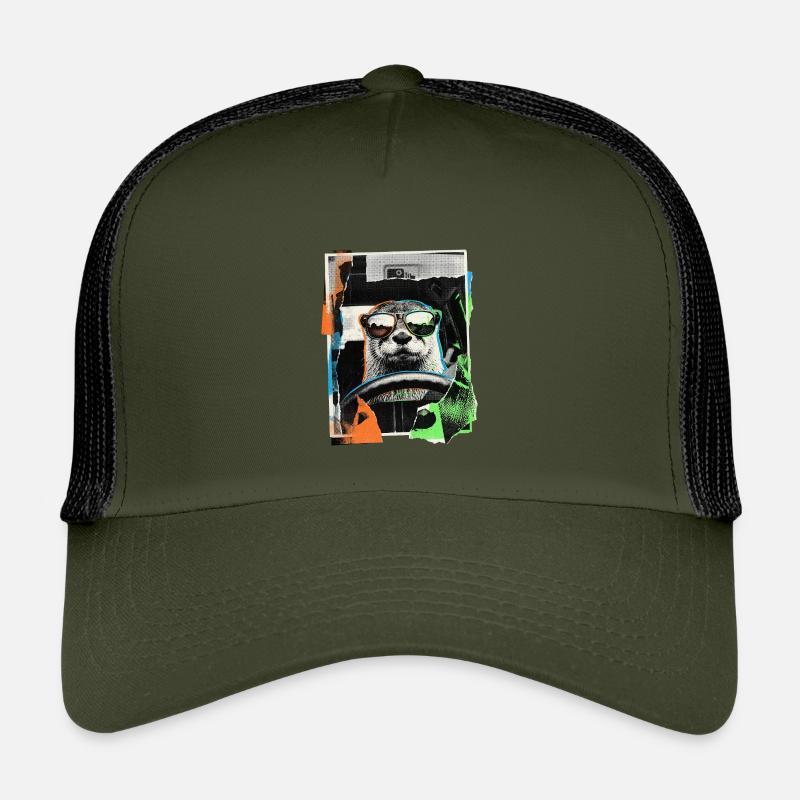 loutre drôle Casquette trucker enfant