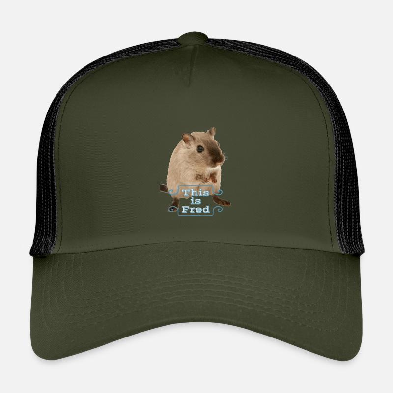 This is fred lustiges süßes maus geschenk idee Kinder Trucker-Cap
