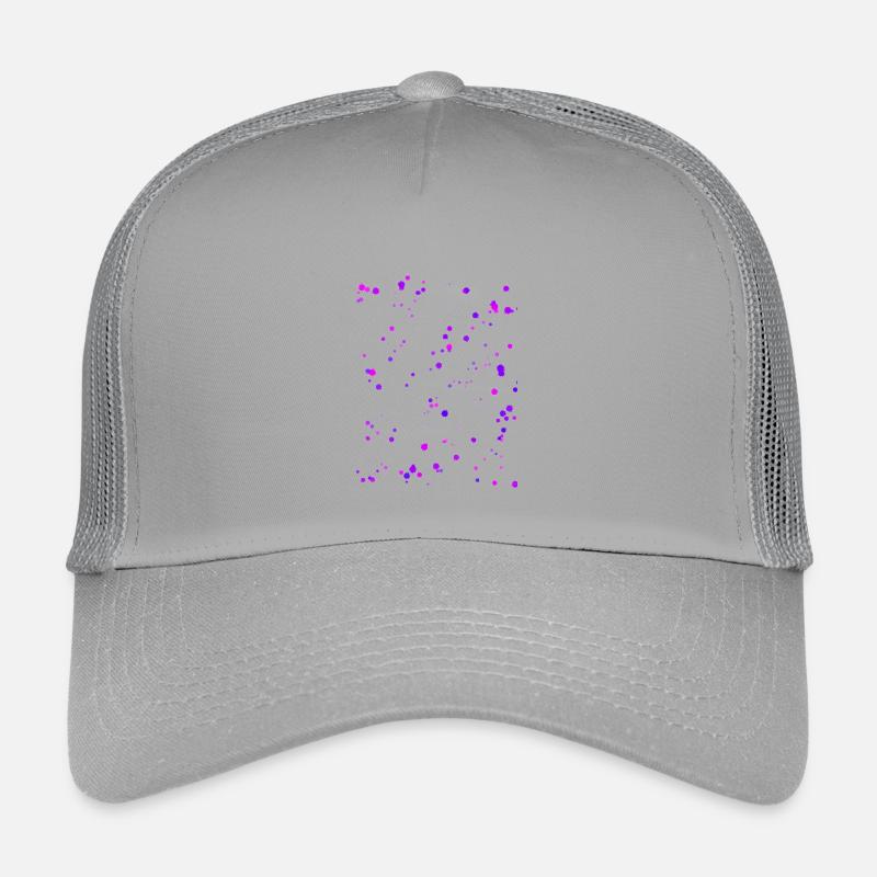 Taches de couleur violette Casquette trucker enfant