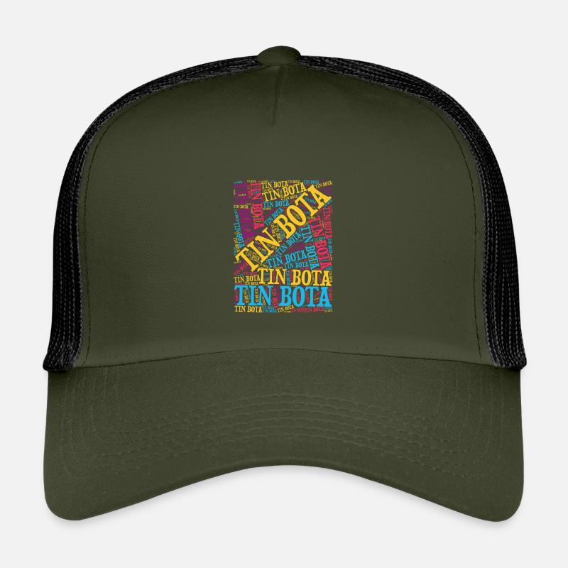 T-Shirt Tin Bota Wortwolke Emilia Romagna Kinder Trucker-Cap