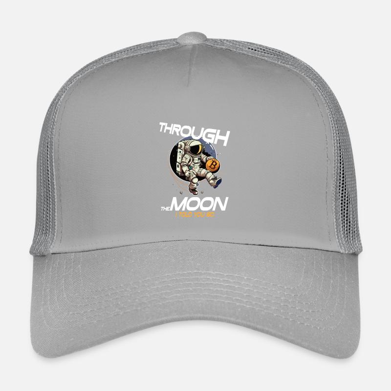 Bitcoin Maximalist To The Moon Astronaut Crypto Kids’ Trucker Cap