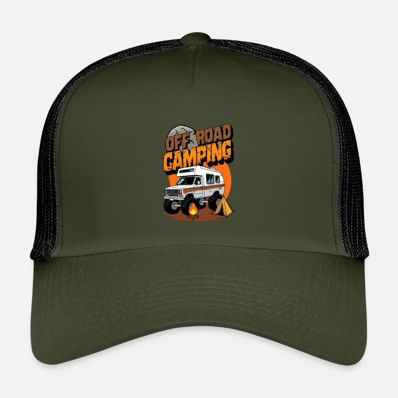 Camping tout-terrain Casquette trucker enfant