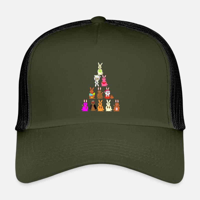 Funny Rabbit Comic Colorful Kids’ Trucker Cap