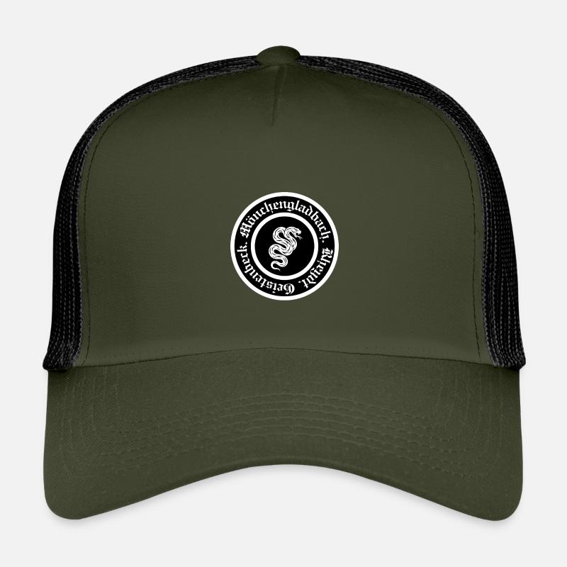 FC Stadt Ortsteil Gemeinde 3 - Kids’ Trucker Cap - olive/black