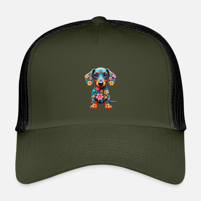 Dackel teckel teckel tekel Casquette trucker enfant