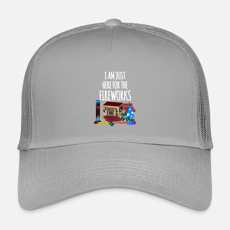 Pyro Drôle Drôle de Feux d’artifice Réveillon du Nouvel An Casquette trucker enfant