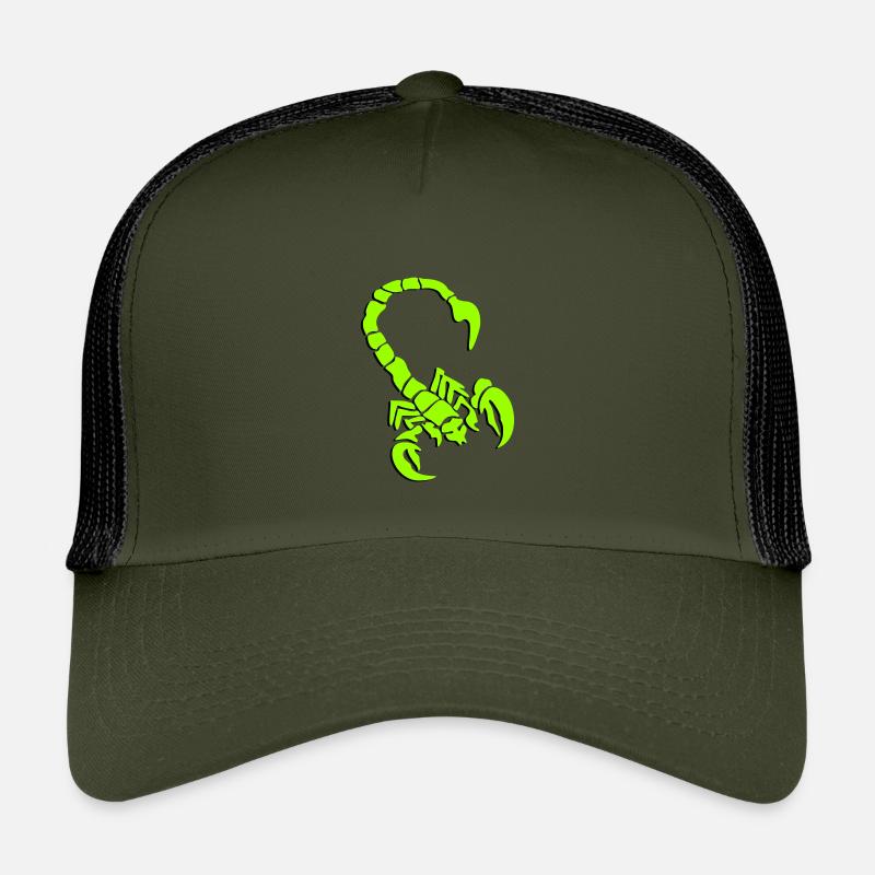 skorpion_01_3d Kinder Trucker-Cap