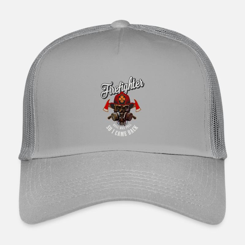 Firefighter Skull Return Shirt Kids’ Trucker Cap