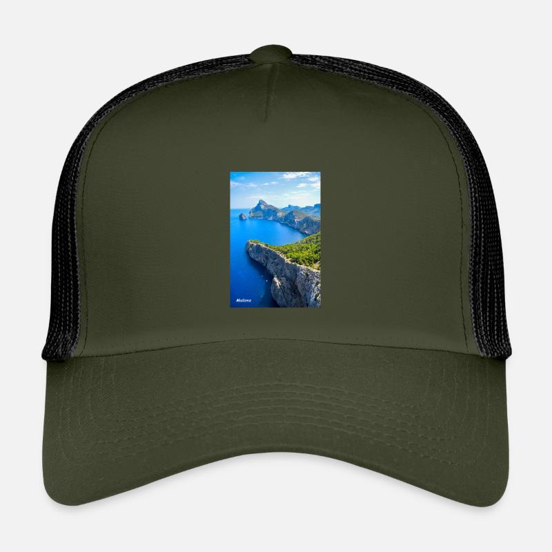 Mallorca Cap Formentor Kinder Trucker-Cap
