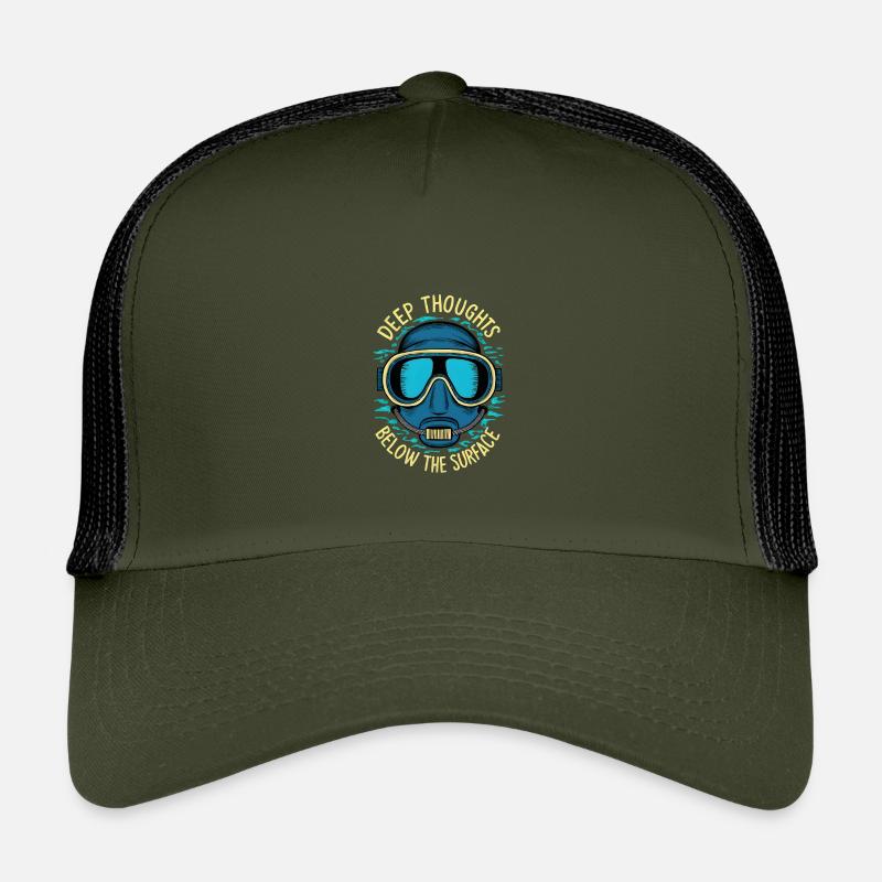 Deep Thoughts Kinder Trucker-Cap