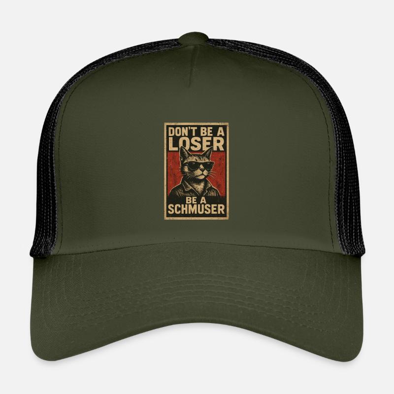Don't be a loser be a schmuser Kinder Trucker-Cap