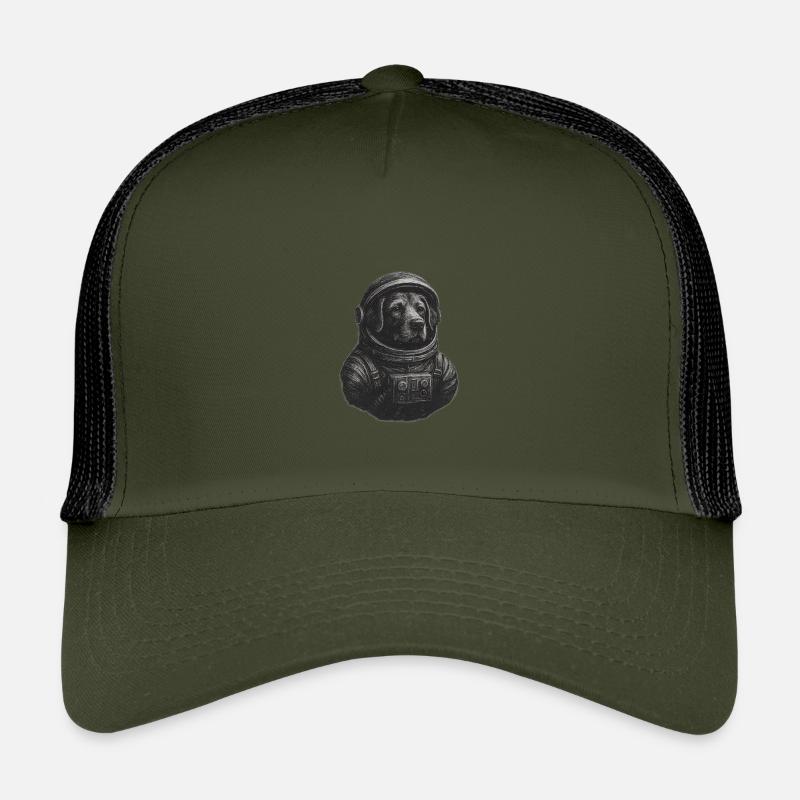 Chiot chien en combinaison d’astronaute astronaute Casquette trucker enfant