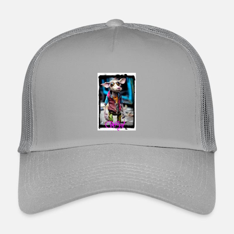 Poupée Punk Gremlin Vintage Charm Gutted Casquette trucker enfant