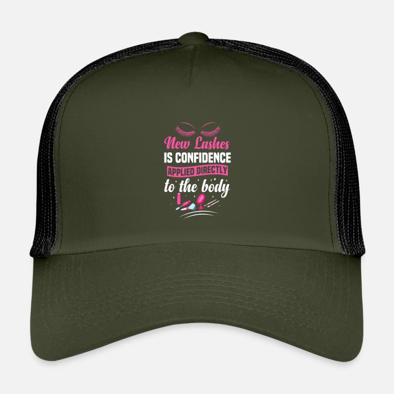  Eyelash Tech Cosmetologist Eyelash Technician Kids’ Trucker Cap