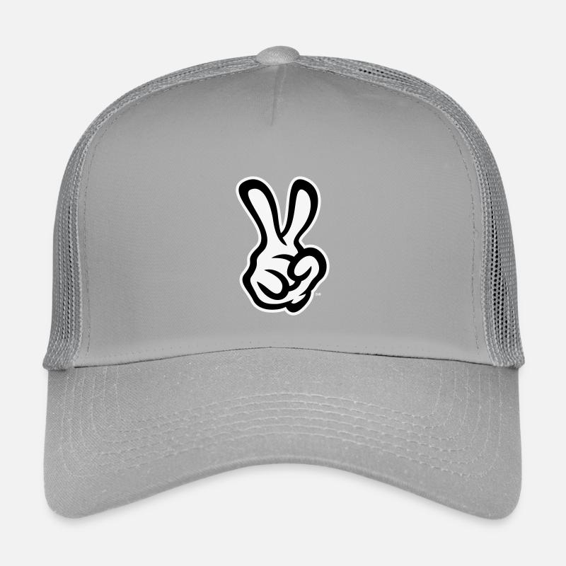 Victory Hand Signals (Right Hand / NEG / 2C) Kids’ Trucker Cap