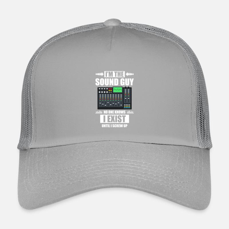 Je suis le technicien du son, ingénieur du son Casquette trucker enfant