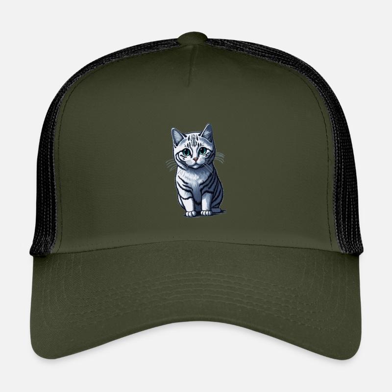 Kitten Kids’ Trucker Cap