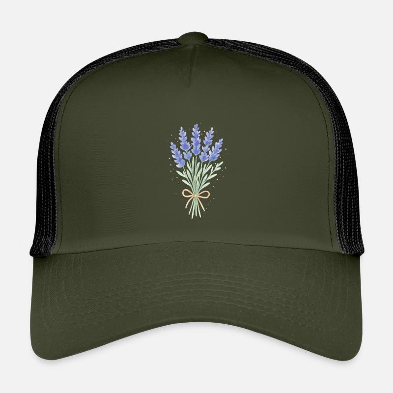 Bouquet de lavande Casquette trucker enfant