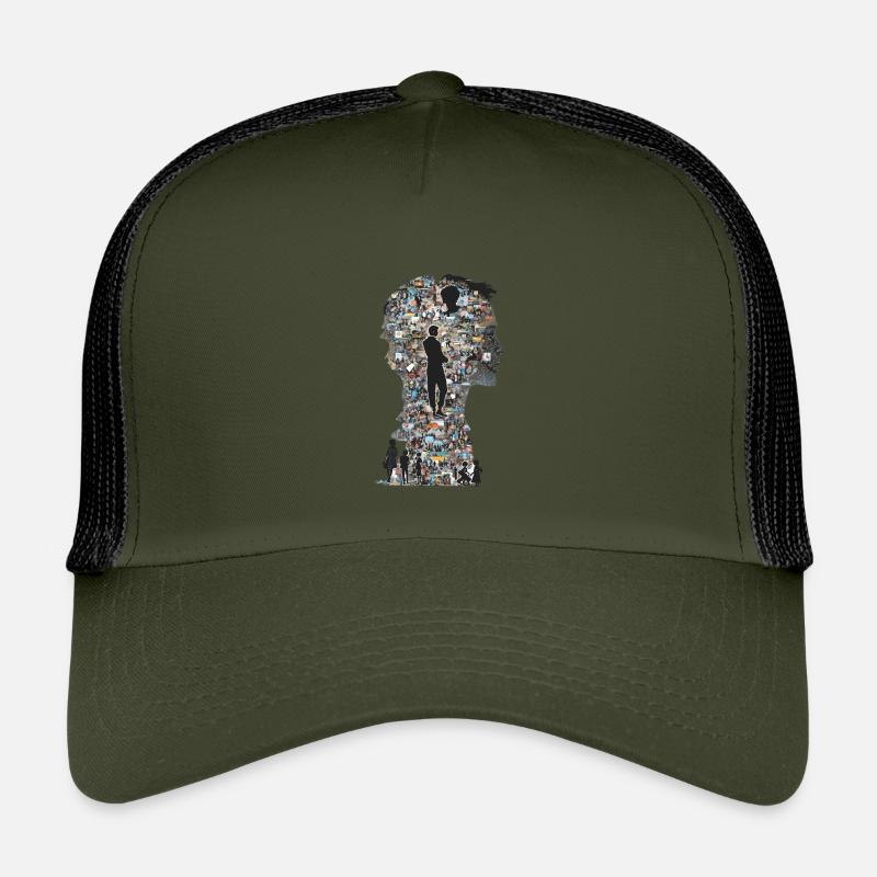 Das Puzzle Mensch Kinder Trucker-Cap