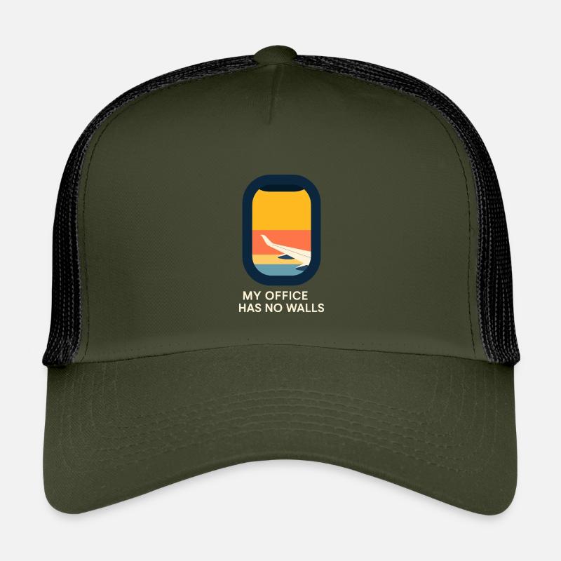 Flight Attendant Cabin Crew Life Aviation Kids’ Trucker Cap