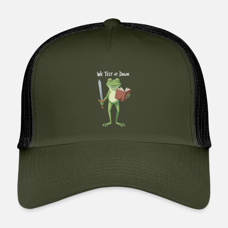 Dawn Quest Frog with Book Kids’ Trucker Cap