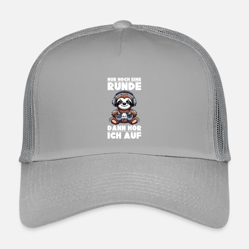 Nur Noch Eine Runde Dann Hör Ich Auf Faultier Kinder Trucker-Cap