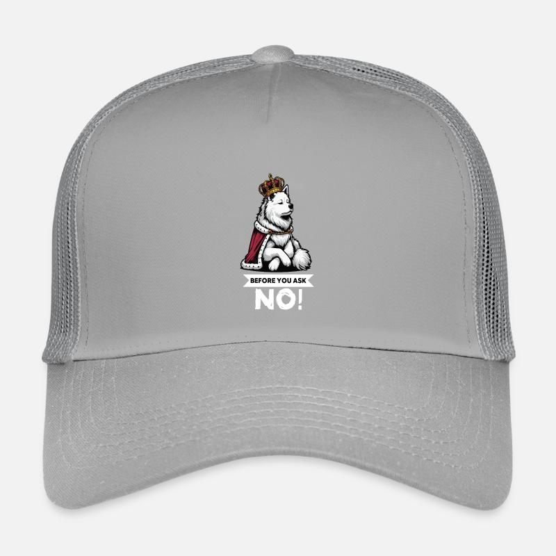 Before You Ask Weißer Schäferhund Schäferhund  Kinder Trucker-Cap