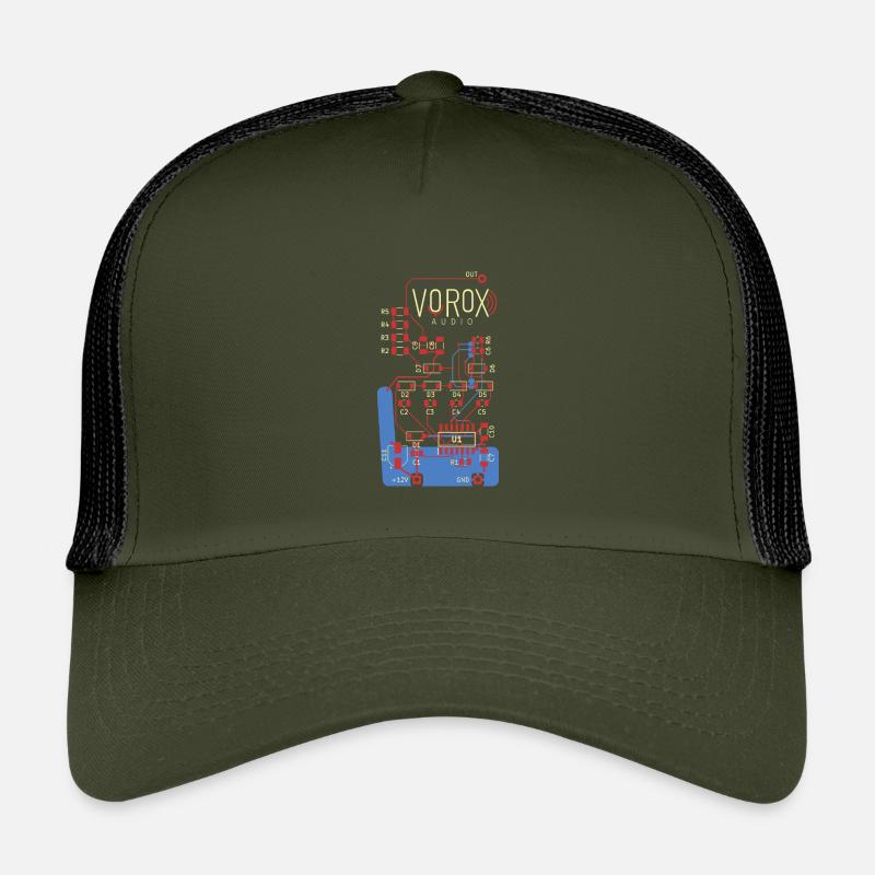 Audio Circuit PCB Art Kids’ Trucker Cap