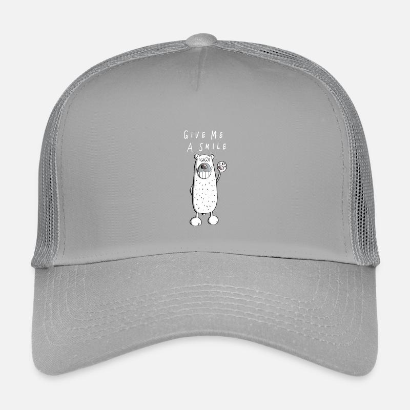Give me A Smile - Eisbär - Eisbären - Bär - Bären Kinder Trucker-Cap