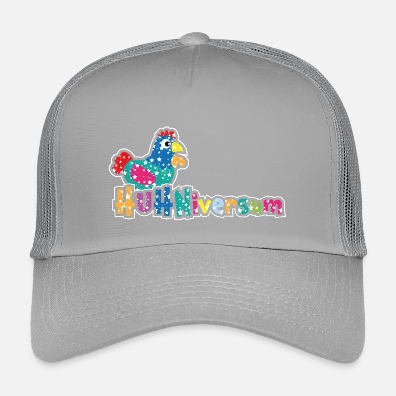 CHICKENiversum - Fans de poulet - Coq - Coq - Bio Casquette trucker enfant