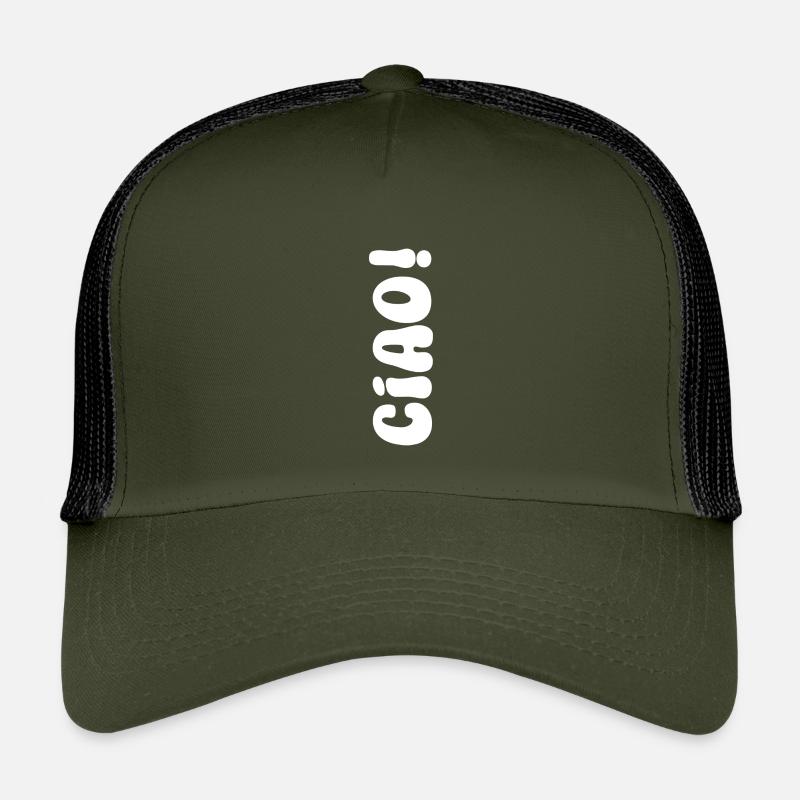 Ciao! - Kinder Trucker-Cap - Olive/Schwarz