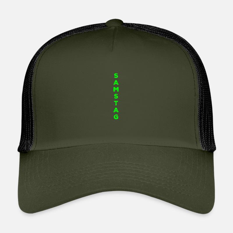 Saturday - green Kids’ Trucker Cap